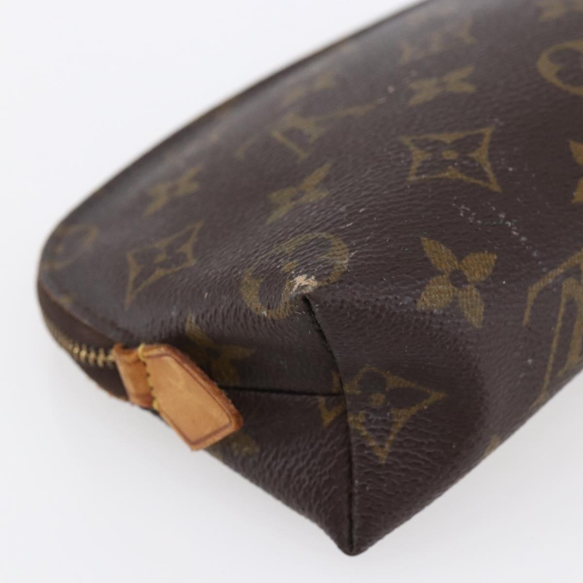 LOUIS VUITTON Monogram Pochette Cosmetic PM Pouch M43998 LV Auth bs30147