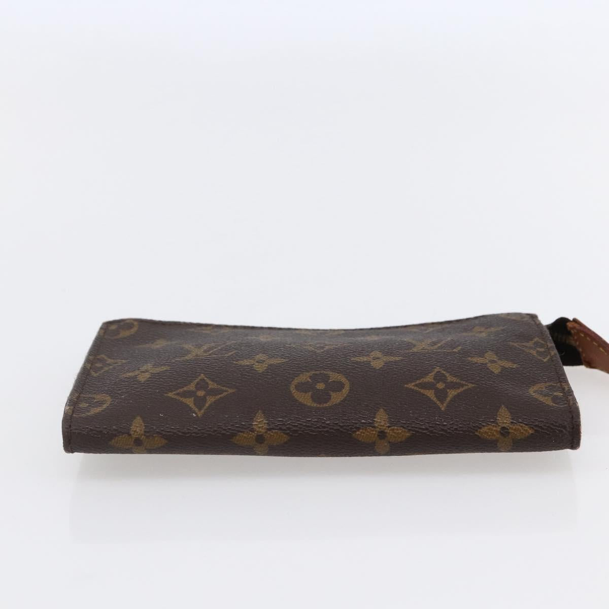 LOUIS VUITTON Monogram Bucket PM Accessory Pouch LV Auth bs30148