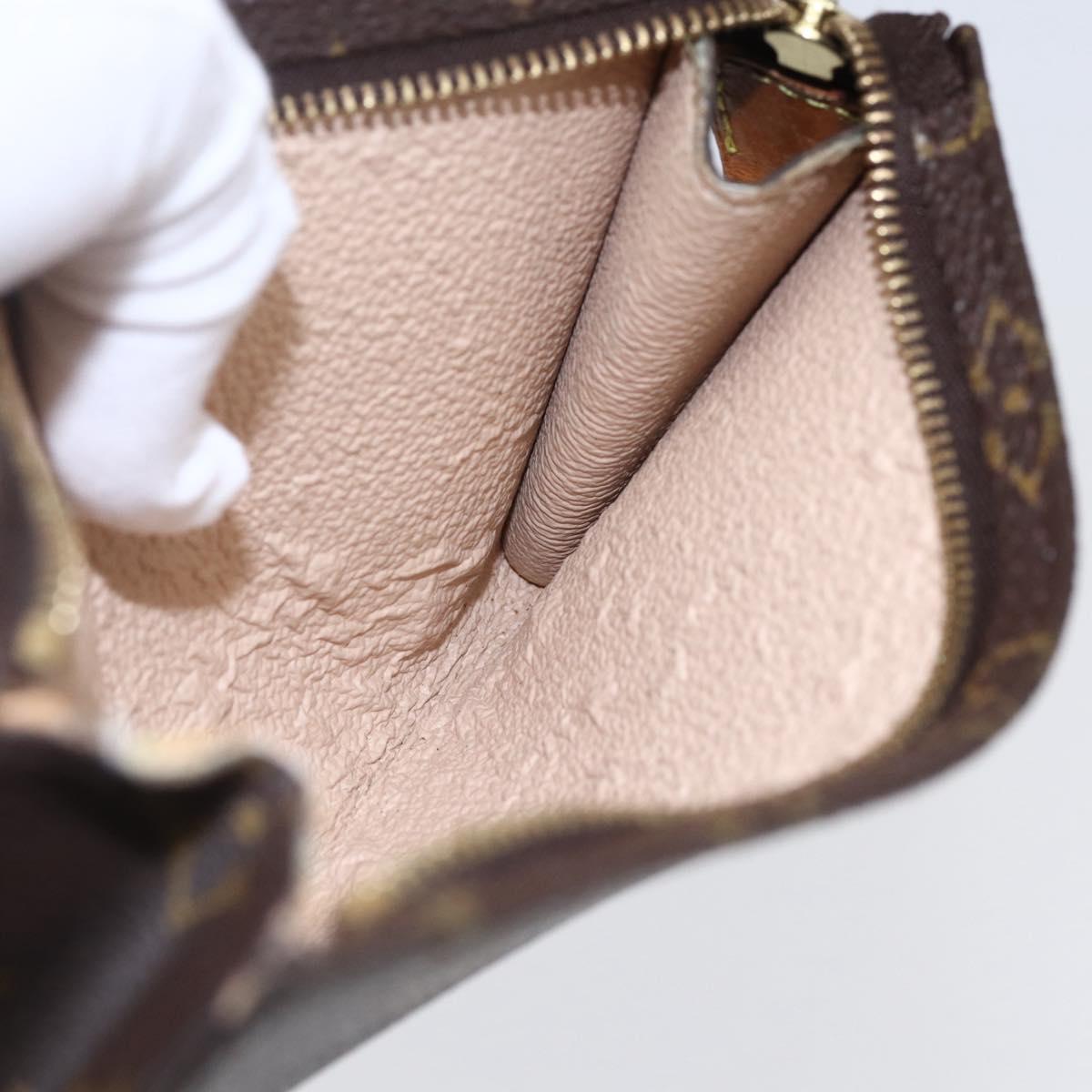 LOUIS VUITTON Monogram Bucket PM Accessory Pouch LV Auth bs30149