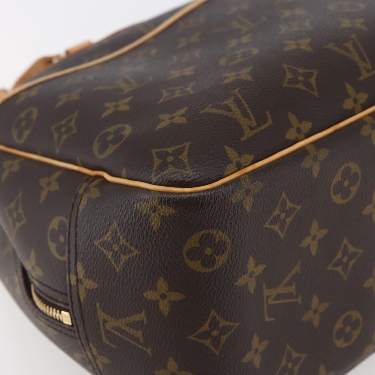 LOUIS VUITTON Monogram Deauville Hand Bag M47270 LV Auth bs30150
