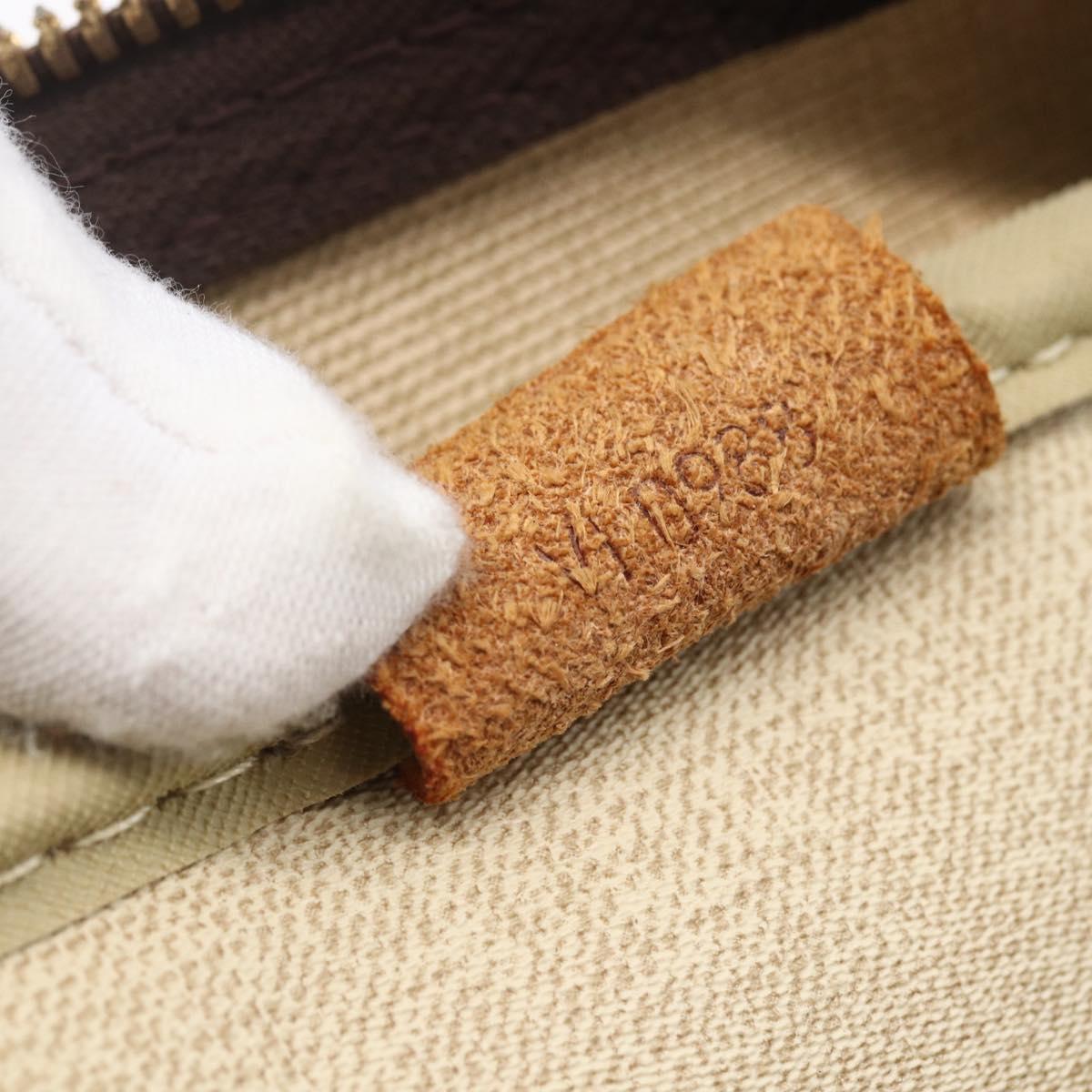 LOUIS VUITTON Monogram Deauville Hand Bag M47270 LV Auth bs30150