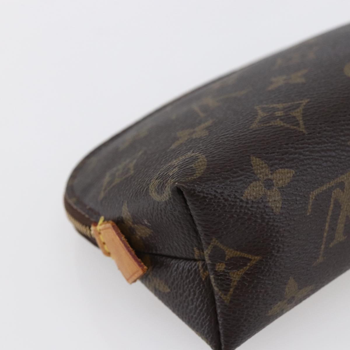LOUIS VUITTON Monogram Pochette Cosmetic PM Pouch M43998 LV Auth bs30164