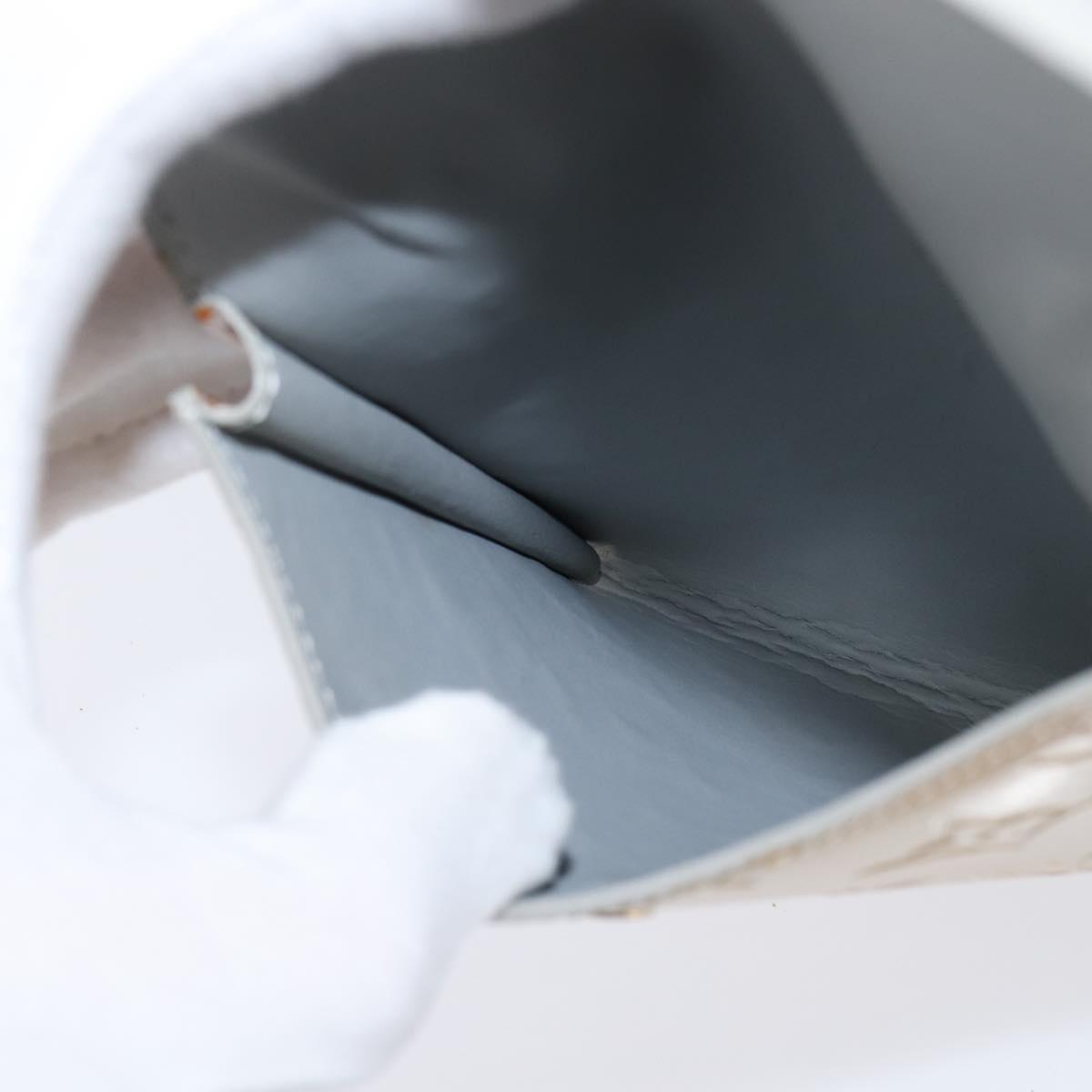 LOUIS VUITTON Monogram Vernis Kenmare Shoulder Bag Gris M91060 LV Auth bs30168