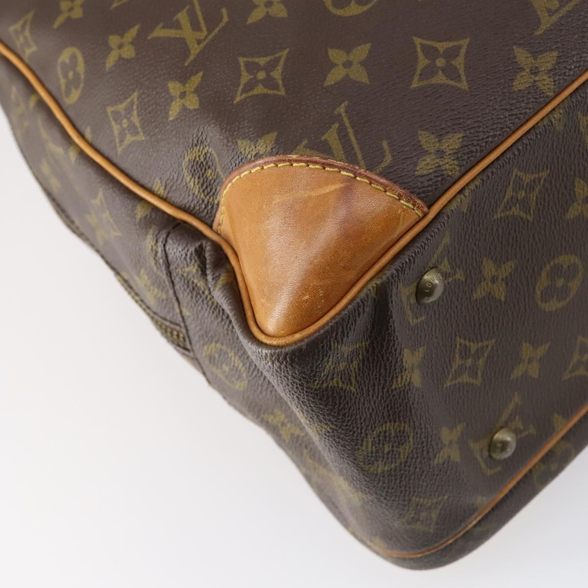 LOUIS VUITTON Monogram Sac Tennis Boston Bag LV Auth bs30174