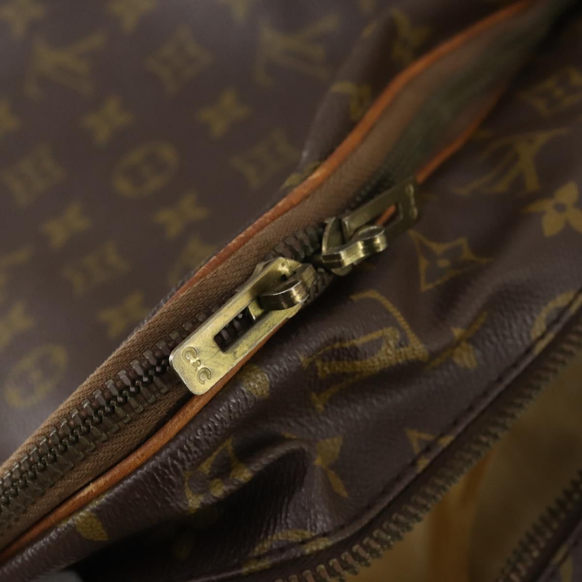 LOUIS VUITTON Monogram Sac Tennis Boston Bag LV Auth bs30174