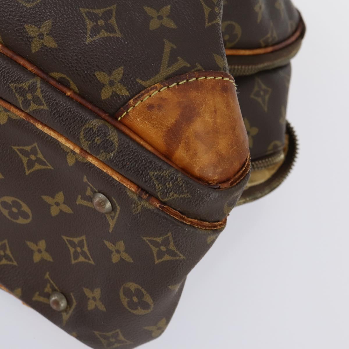LOUIS VUITTON Monogram Sac Tennis Boston Bag LV Auth bs30175