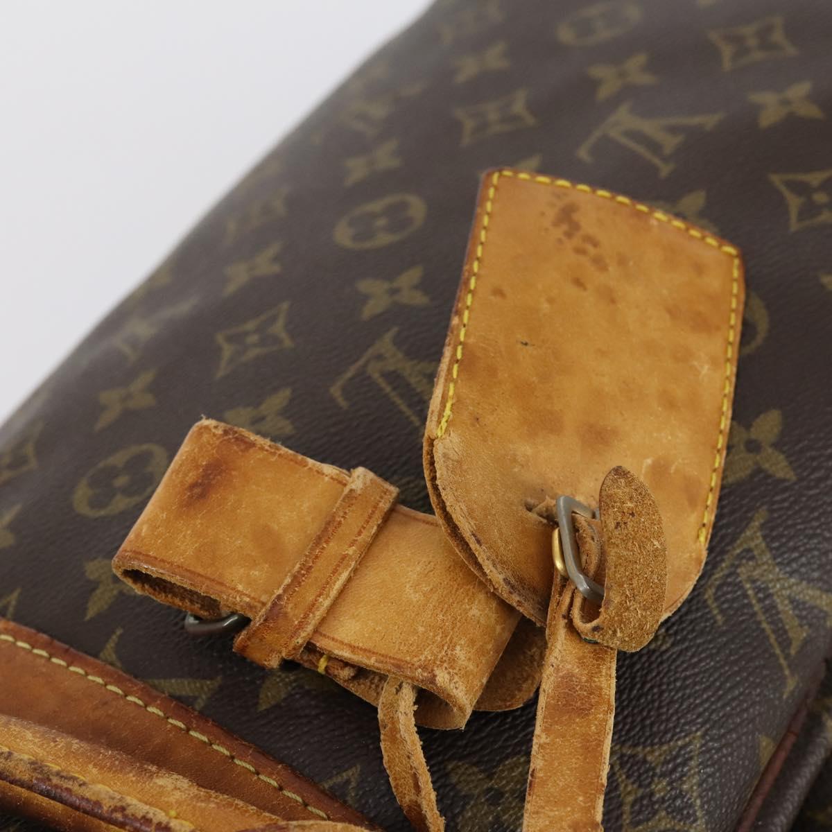 LOUIS VUITTON Monogram Sac Tennis Boston Bag LV Auth bs30175
