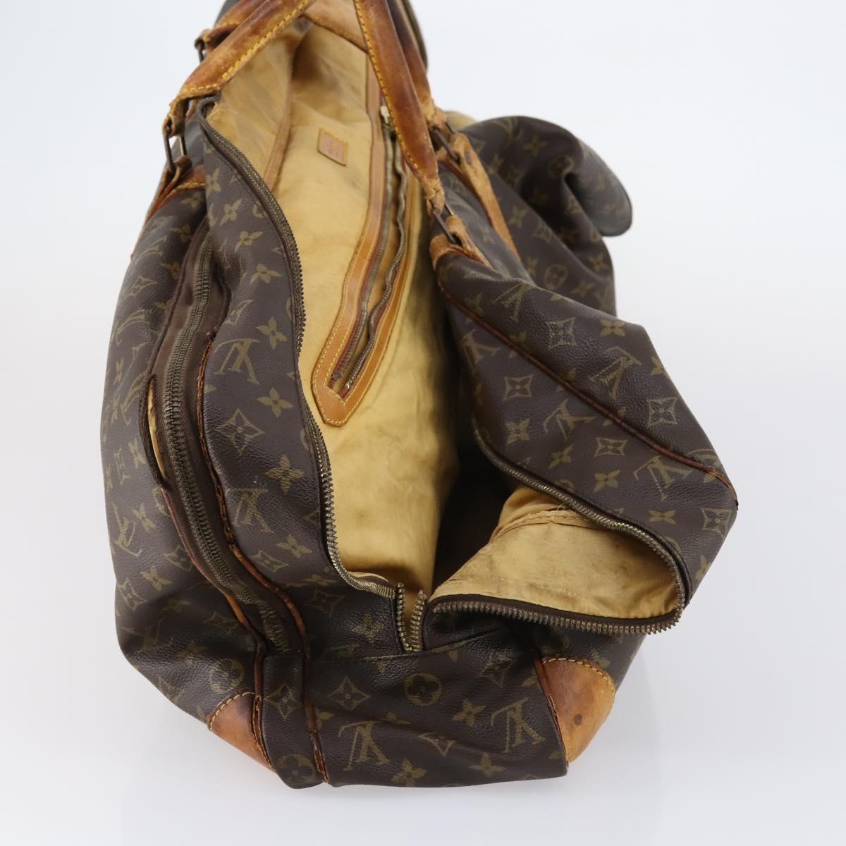 LOUIS VUITTON Monogram Sac Tennis Boston Bag LV Auth bs30175