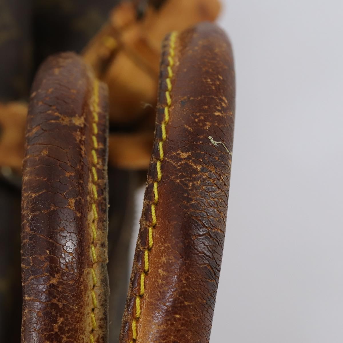 LOUIS VUITTON Monogram Sac Tennis Boston Bag LV Auth bs30175