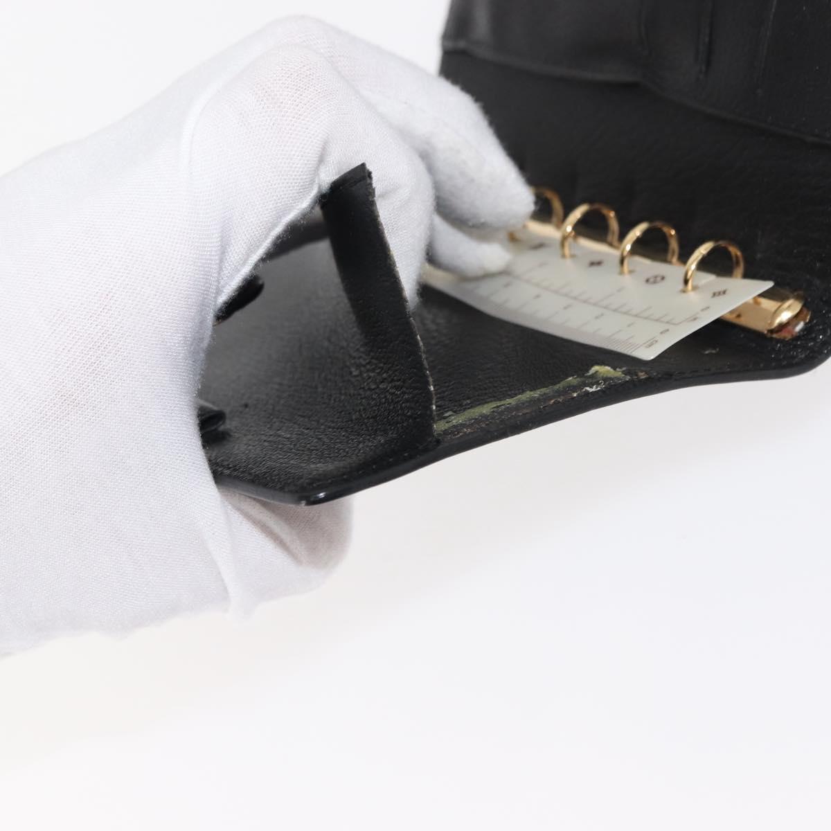 LOUIS VUITTON Monogram Vernis Mat Agenda PM Day Planner Cover 2Set Auth bs30197