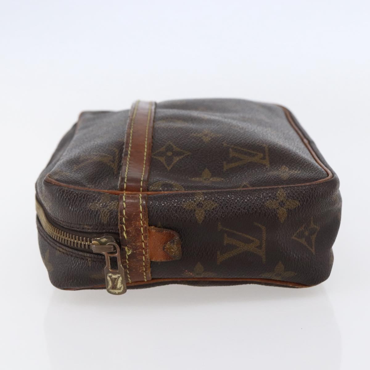 LOUIS VUITTON Monogram Compiegne 23 Clutch Bag M51847 LV Auth bs30217