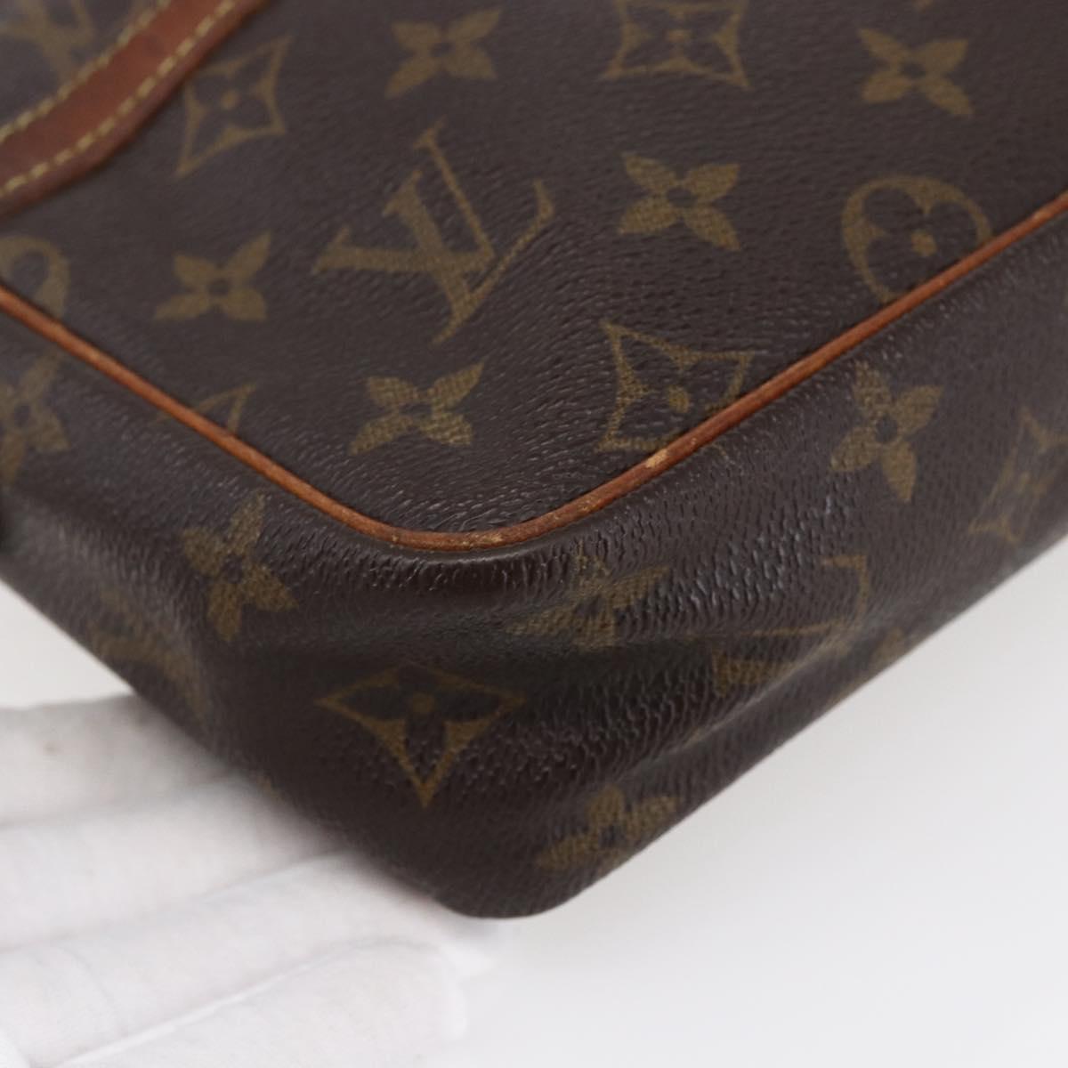 LOUIS VUITTON Monogram Compiegne 23 Clutch Bag M51847 LV Auth bs30217