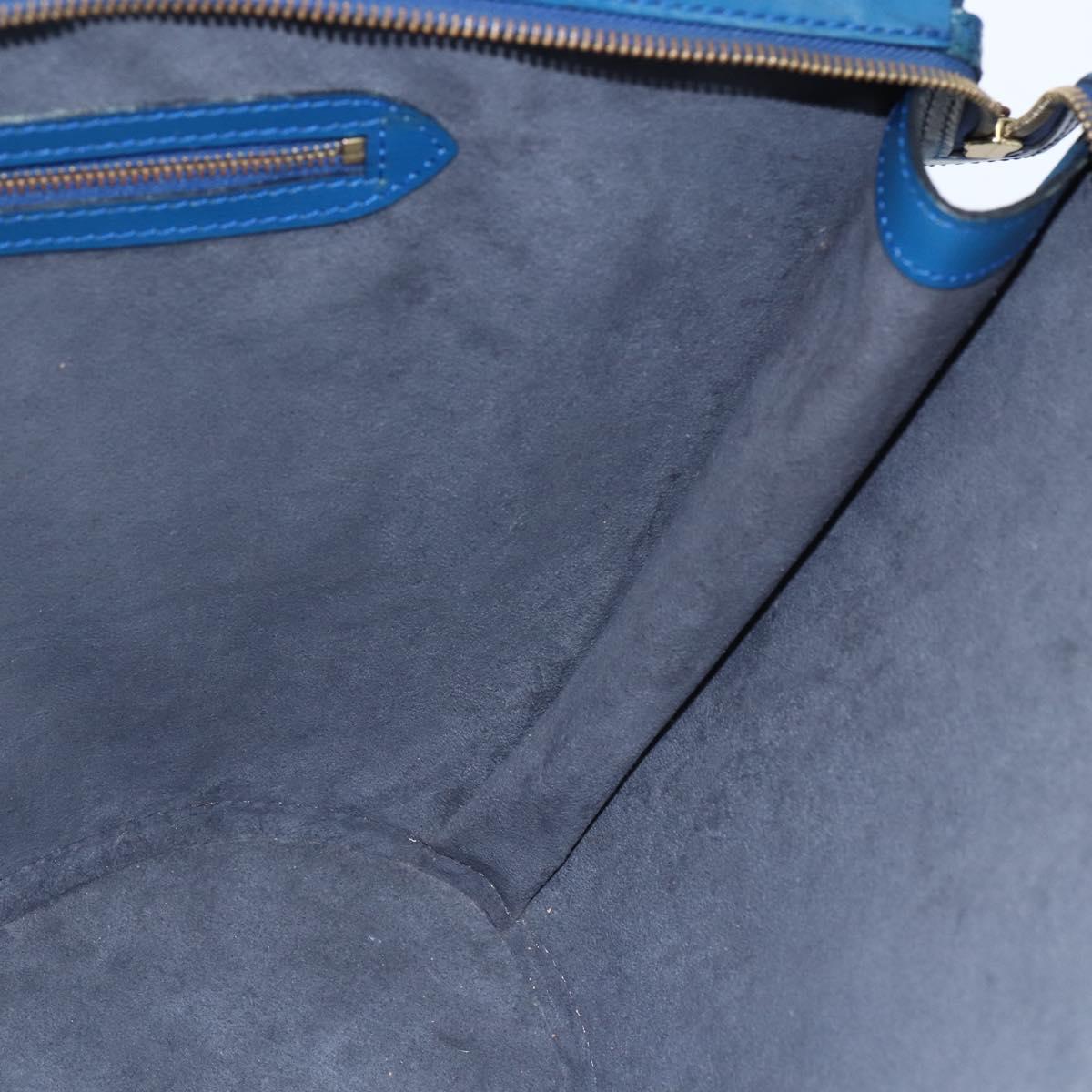 LOUIS VUITTON Epi Saint Jacques Shopping Shoulder Bag Blue M52275 Auth bs30232