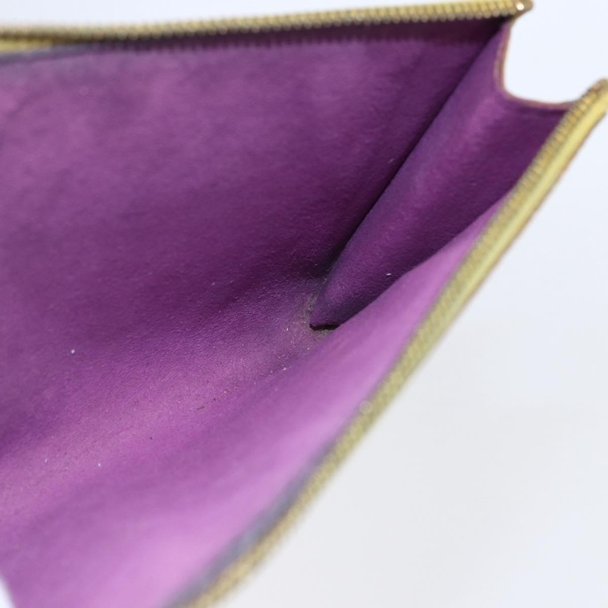 LOUIS VUITTON Epi Pochette Accessoires Pouch Yellow M52989 LV Auth bs30233