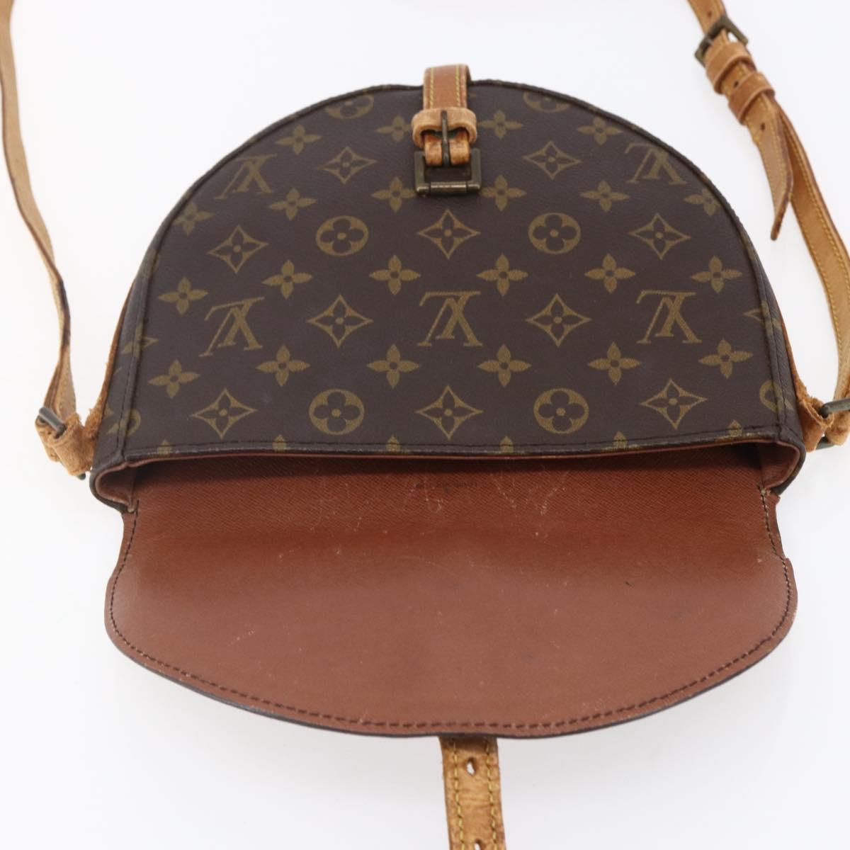 LOUIS VUITTON Monogram Chantilly MM Shoulder Bag M51233 LV Auth bs30252