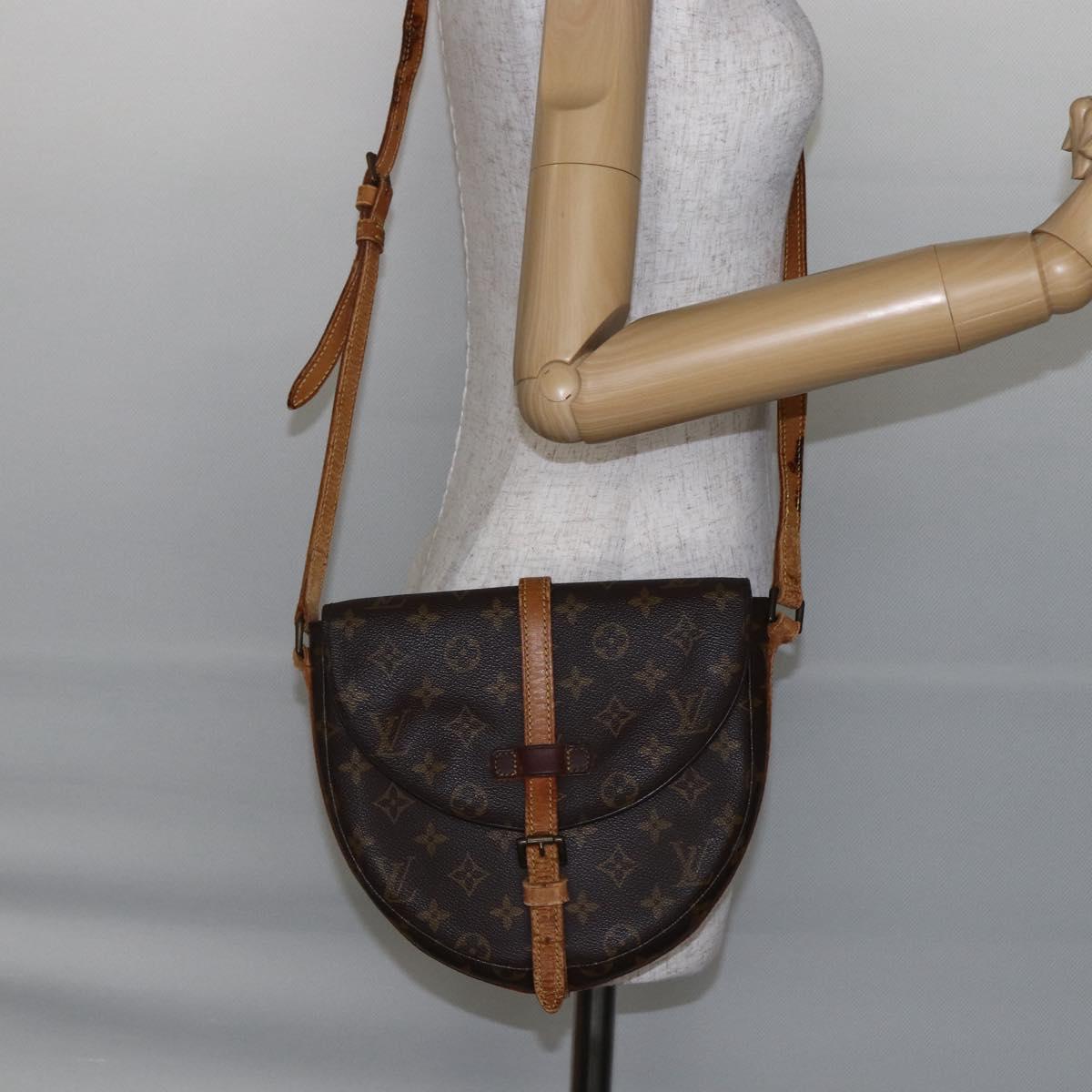 LOUIS VUITTON Monogram Chantilly MM Shoulder Bag M51233 LV Auth bs30252