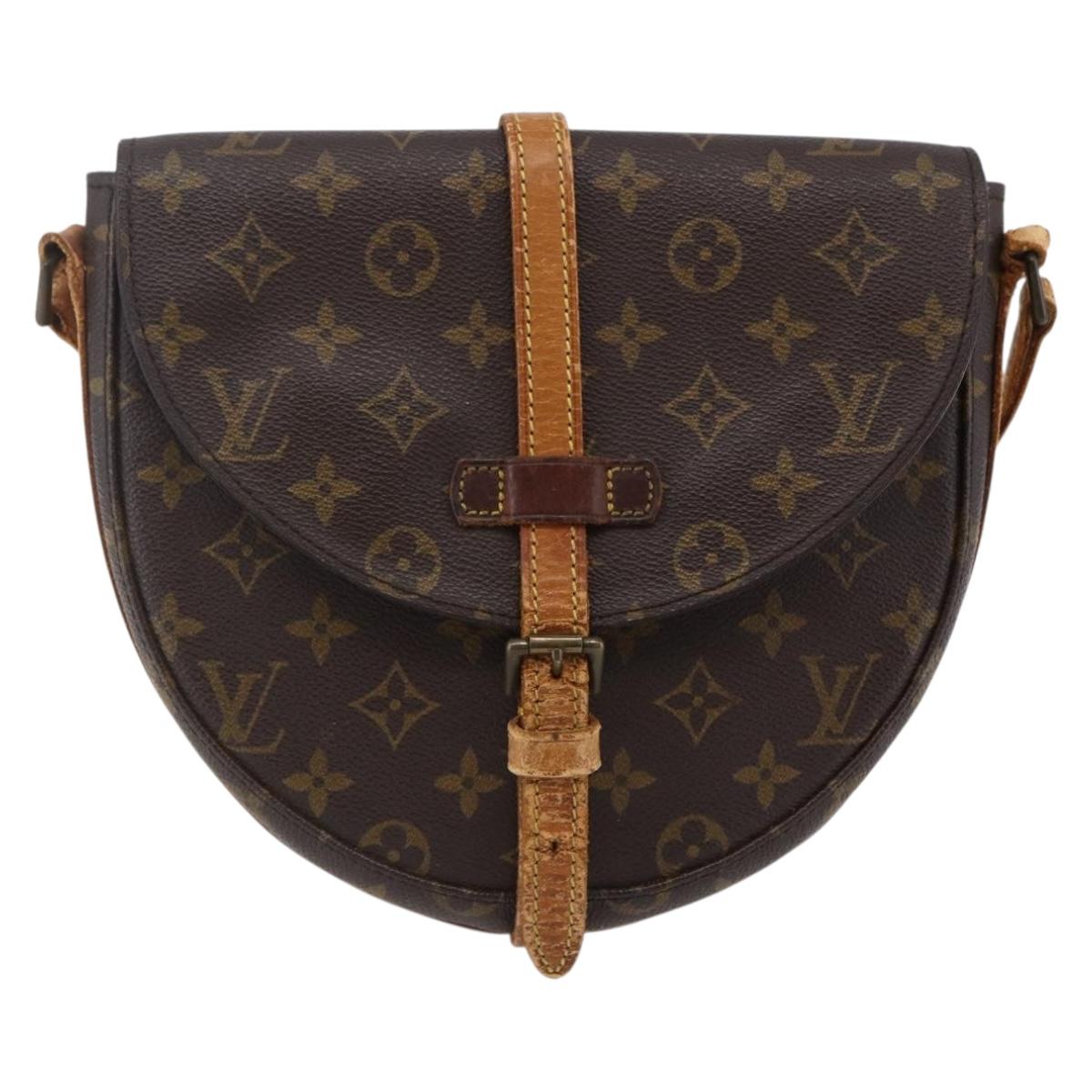 LOUIS VUITTON Monogram Chantilly MM Shoulder Bag M51233 LV Auth bs30252