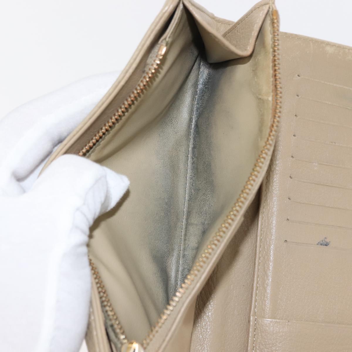 LOUIS VUITTON Mahina Portefeuille Amelia Long Wallet Lilac M58132 Auth bs30256