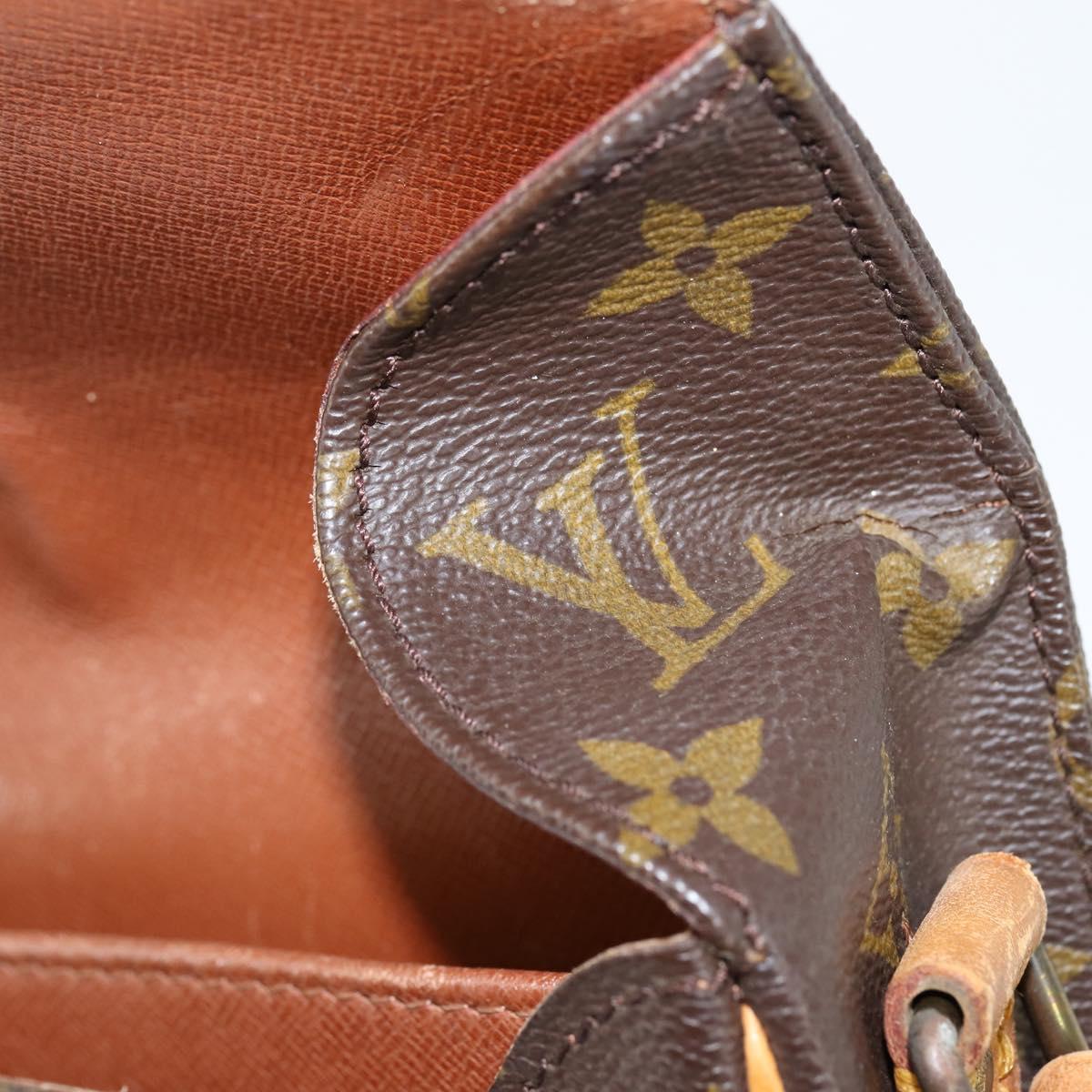 LOUIS VUITTON Monogram Cartouchiere MM Shoulder Bag M51253 LV Auth bs30263