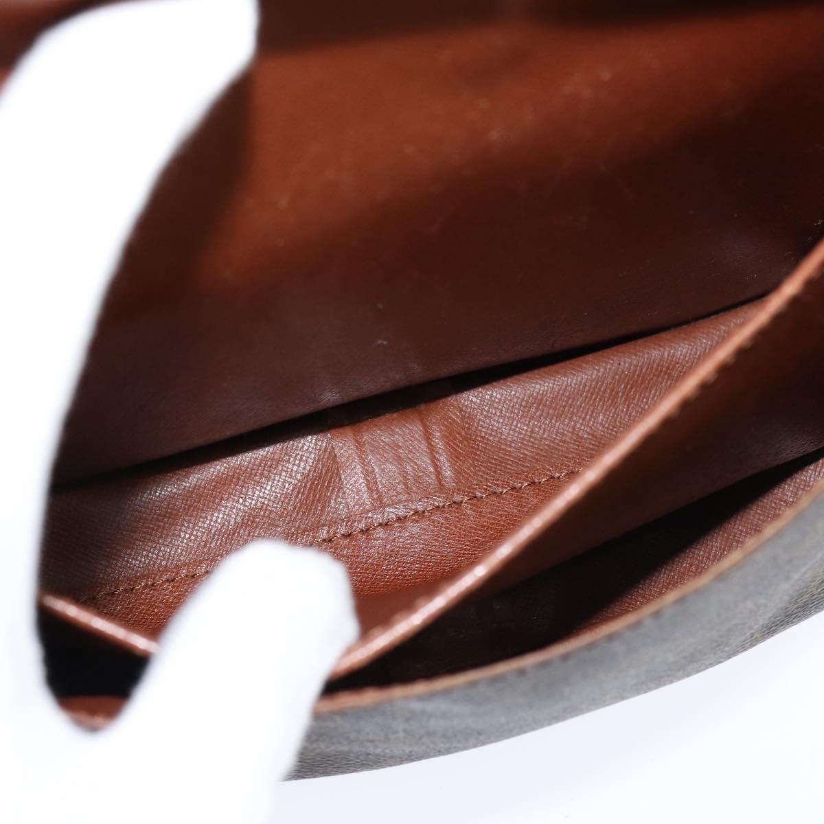 LOUIS VUITTON Monogram Cartouchiere MM Shoulder Bag M51253 LV Auth bs30263