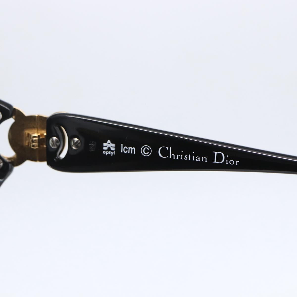 Christian Dior Sunglasses Plastic Black Auth bs30272