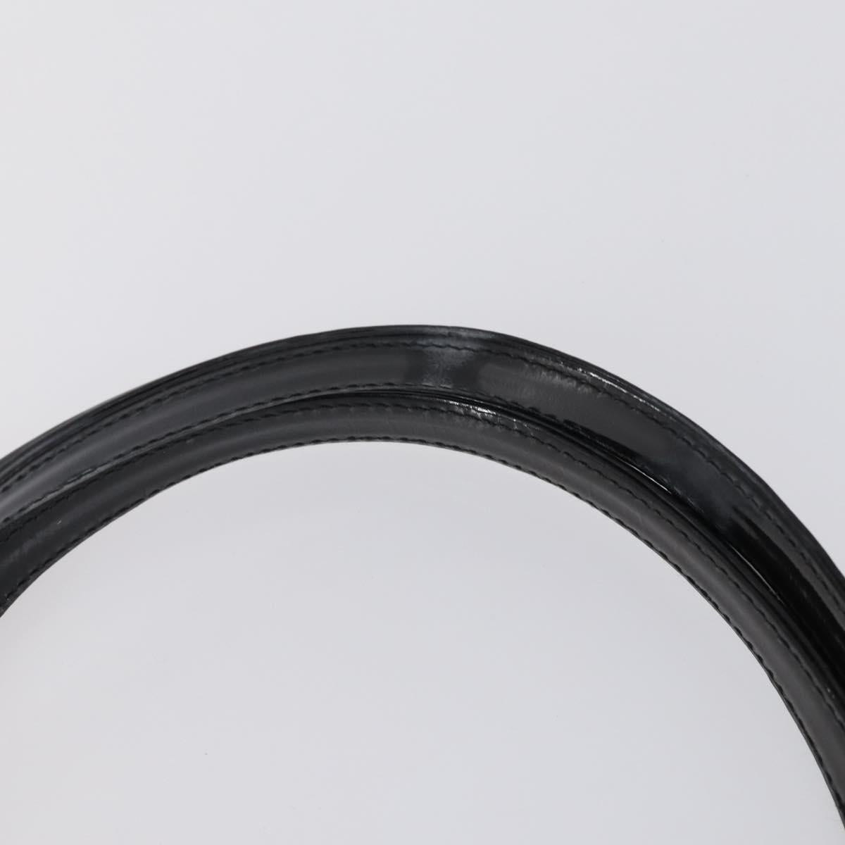 GUCCI Tote Bag Suede Canvas Nylon 4Set Black Ivory Auth bs30282