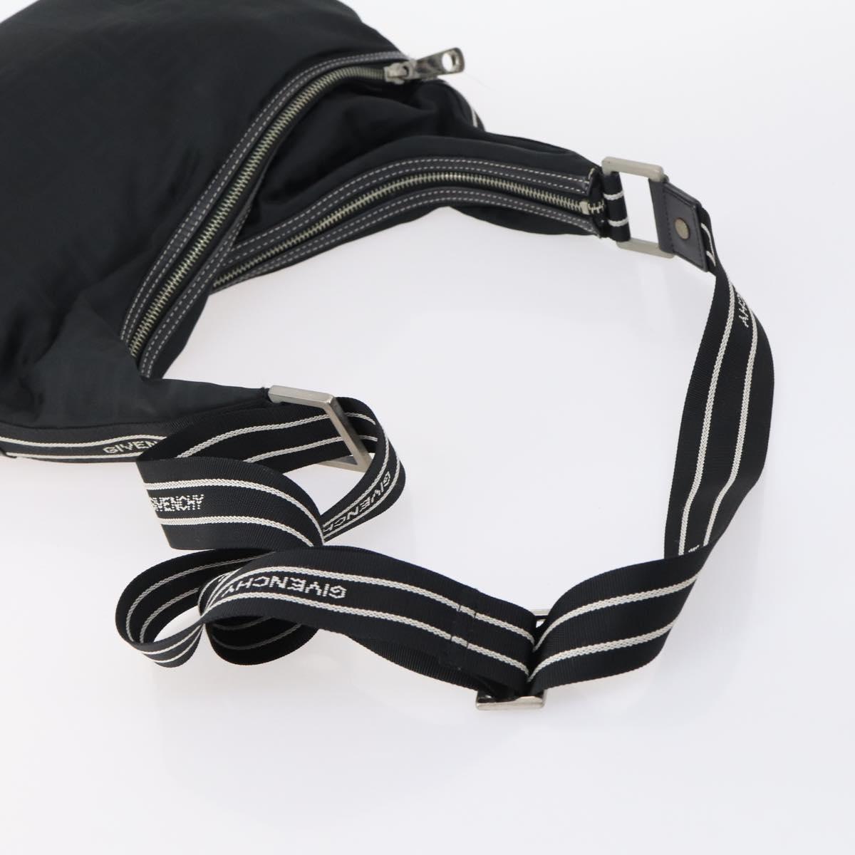 GIVENCHY Shoulder Bag Nylon 4Set Black Navy beige Auth bs30283