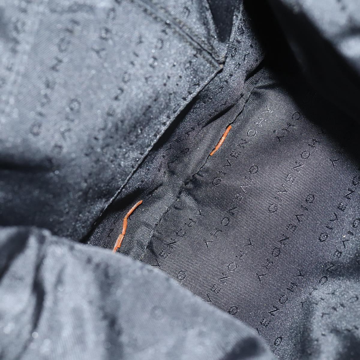 GIVENCHY Shoulder Bag Nylon 4Set Black Navy beige Auth bs30283