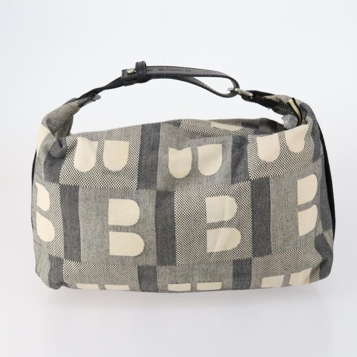 BURBERRY Nova Check Tote Bag PVC Nylon Canvas 5Set Beige Navy Auth bs30285