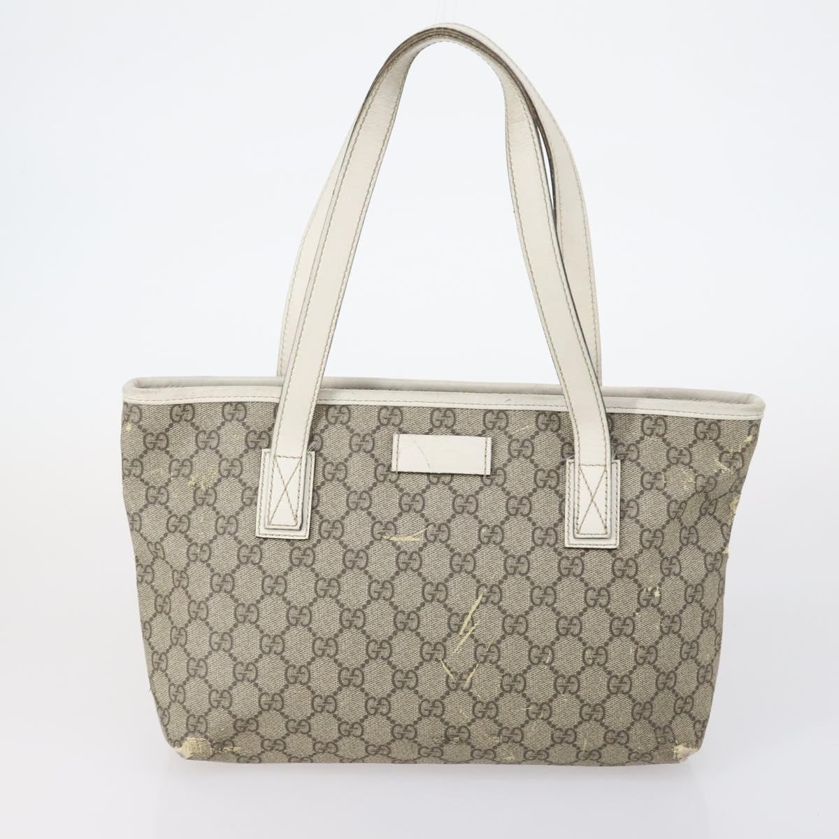 GUCCI GG Canvas Web Sherry Line Bag PVC Nylon 5 Set Red Beige Auth bs30286