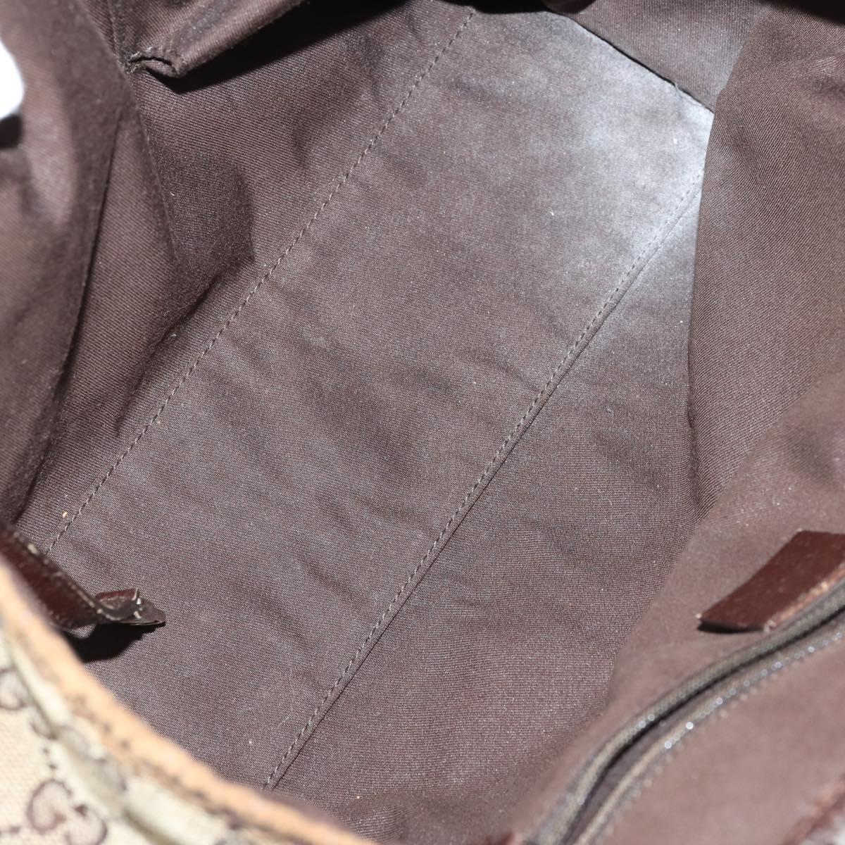 GUCCI GG Canvas Web Sherry Line Bag PVC Nylon 5 Set Red Beige Auth bs30286