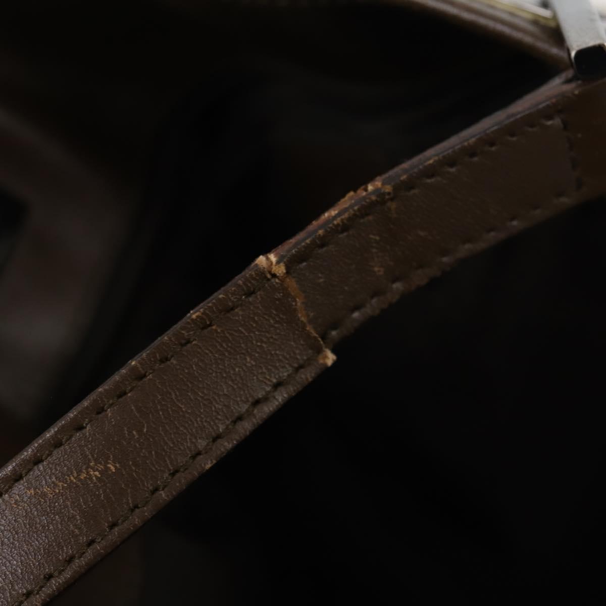 GUCCI GG Canvas Web Sherry Line Bag PVC Nylon 5 Set Red Beige Auth bs30286