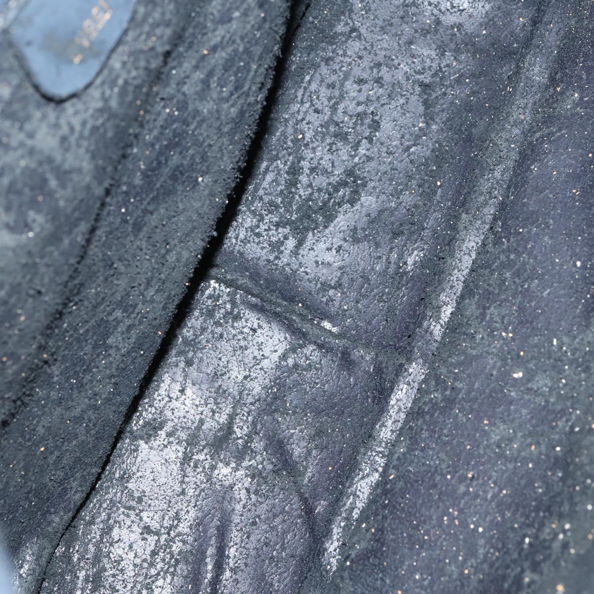 GUCCI Shoulder Bag PVC Suede Leather 5Set Black White Brown Auth bs30297