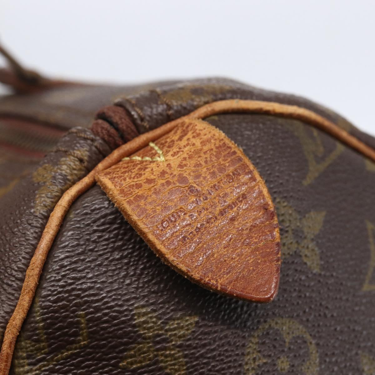 LOUIS VUITTON Monogram Speedy 35 Hand Bag M41524 LV Auth bs30349