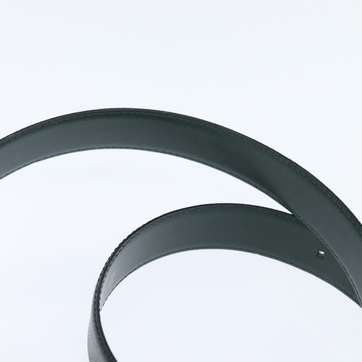 LOUIS VUITTON Taiga Leather Ceinture Classic Belt 41.7"" Epicea LV Auth bs30354