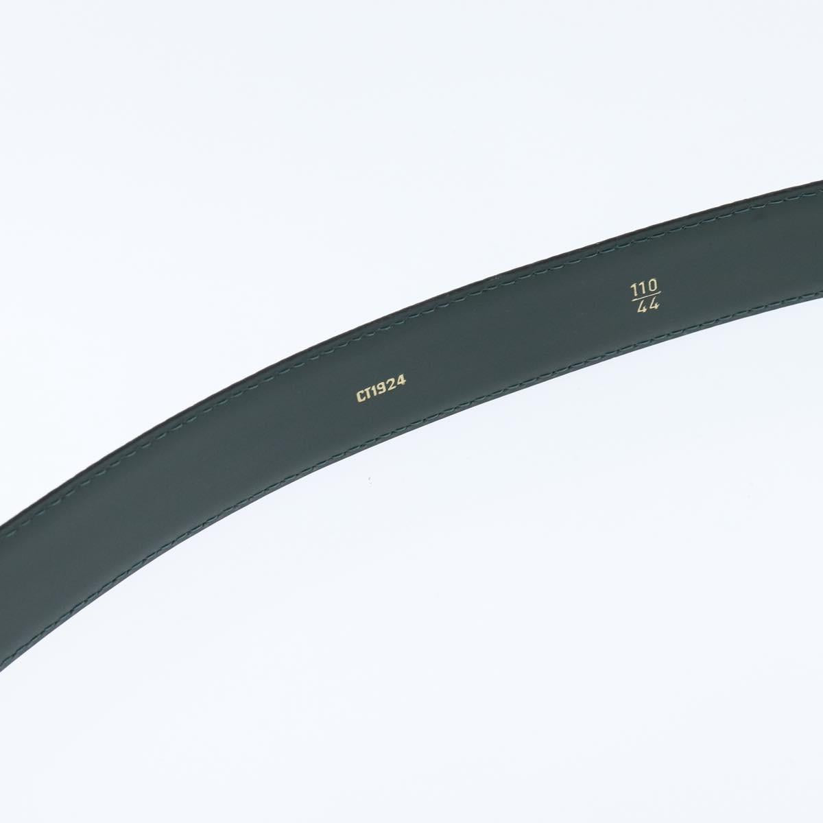 LOUIS VUITTON Taiga Leather Ceinture Classic Belt 41.7"" Epicea LV Auth bs30354