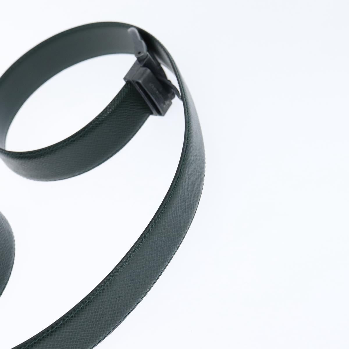 LOUIS VUITTON Taiga Leather Ceinture Classic Belt 41.7"" Epicea LV Auth bs30354