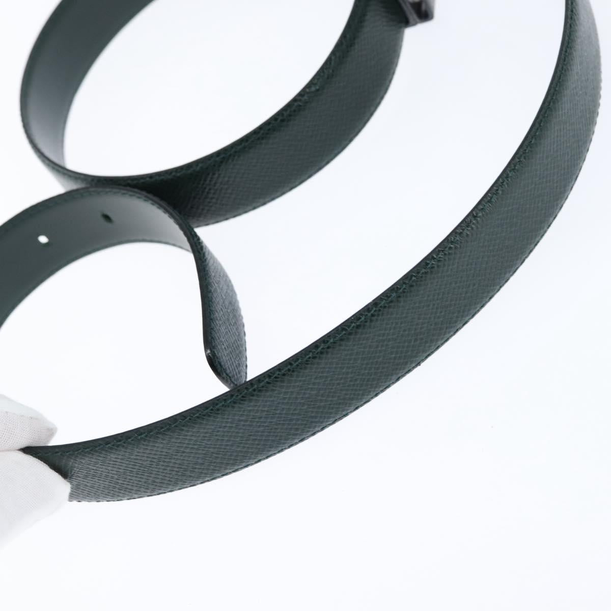 LOUIS VUITTON Taiga Leather Ceinture Classic Belt 41.7"" Epicea LV Auth bs30354