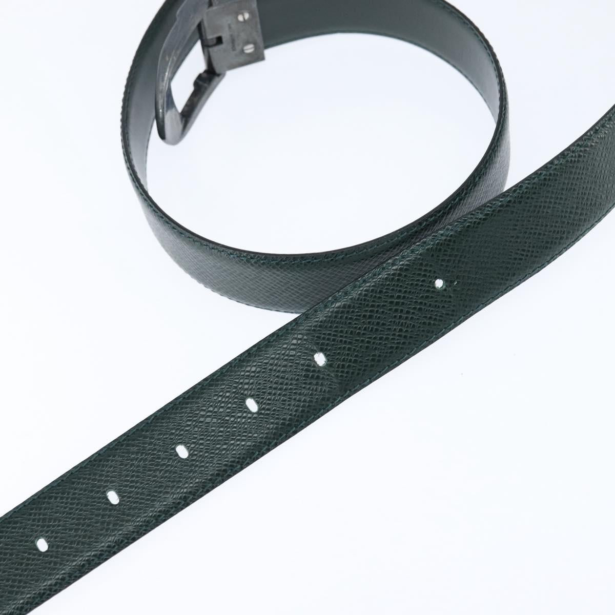 LOUIS VUITTON Taiga Leather Ceinture Classic Belt 41.7"" Epicea LV Auth bs30354