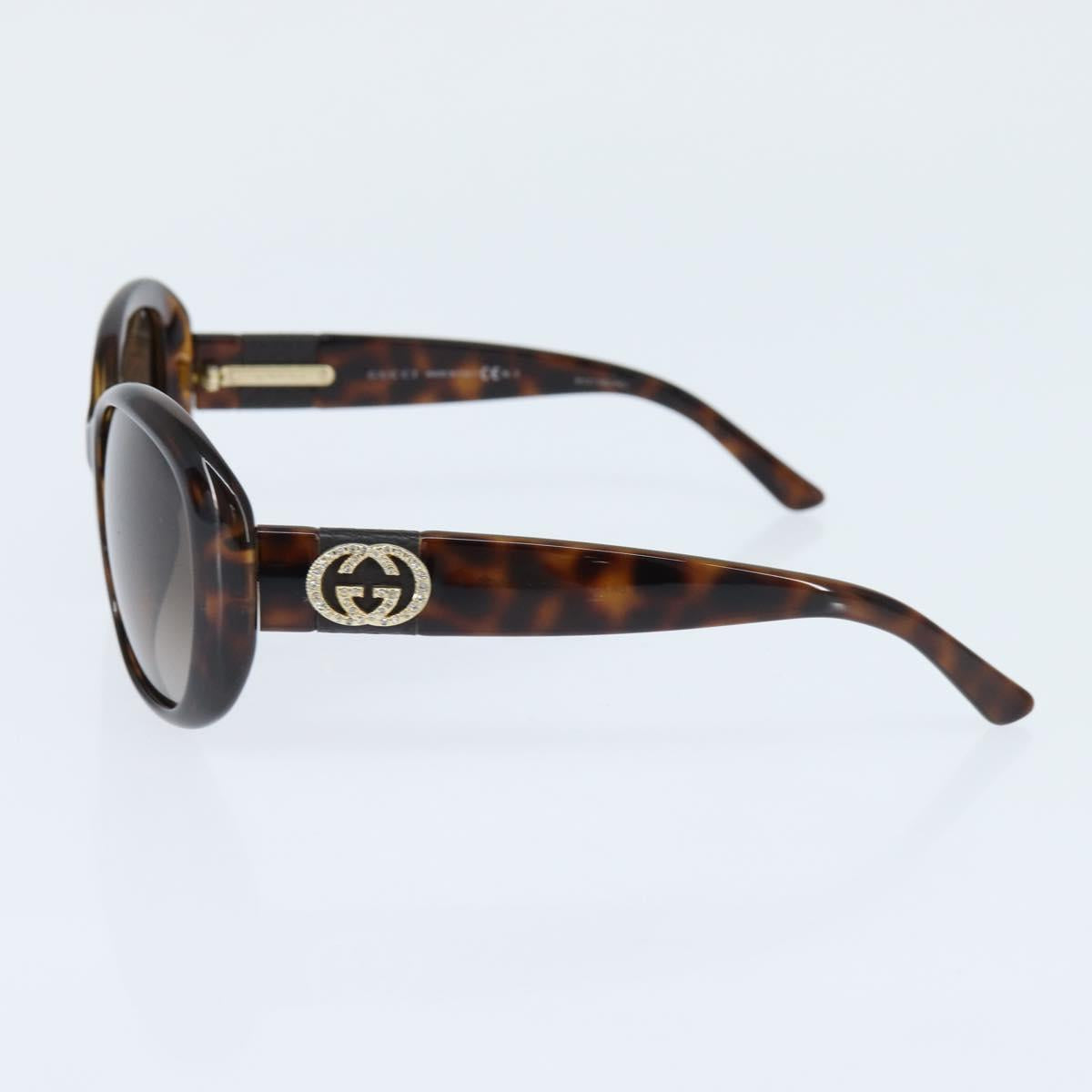 GUCCI Interlocking Sunglasses Brown Auth bs30355