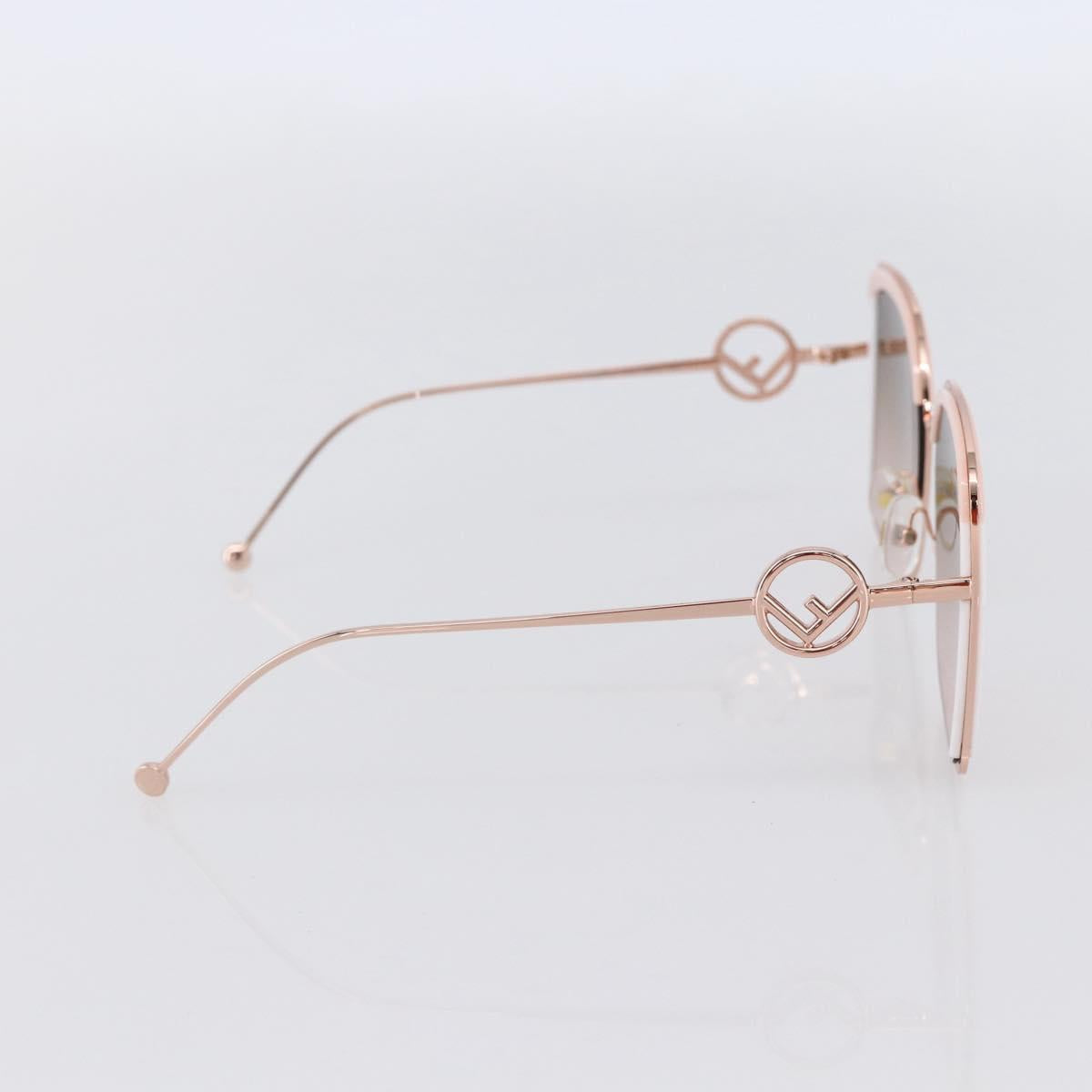 FENDI Sunglasses plastic Pink Auth bs30356