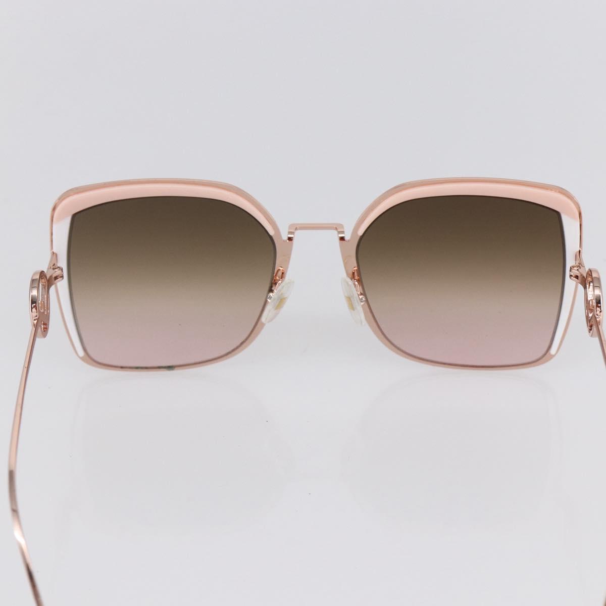 FENDI Sunglasses plastic Pink Auth bs30356