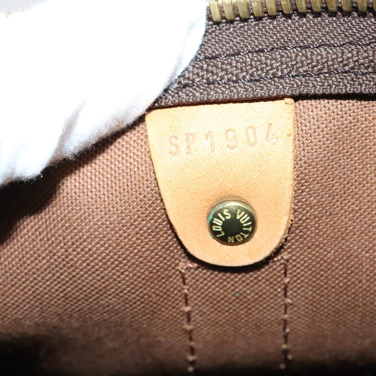 LOUIS VUITTON Monogram Keepall 50 Boston Bag M41426 LV Auth bs30384