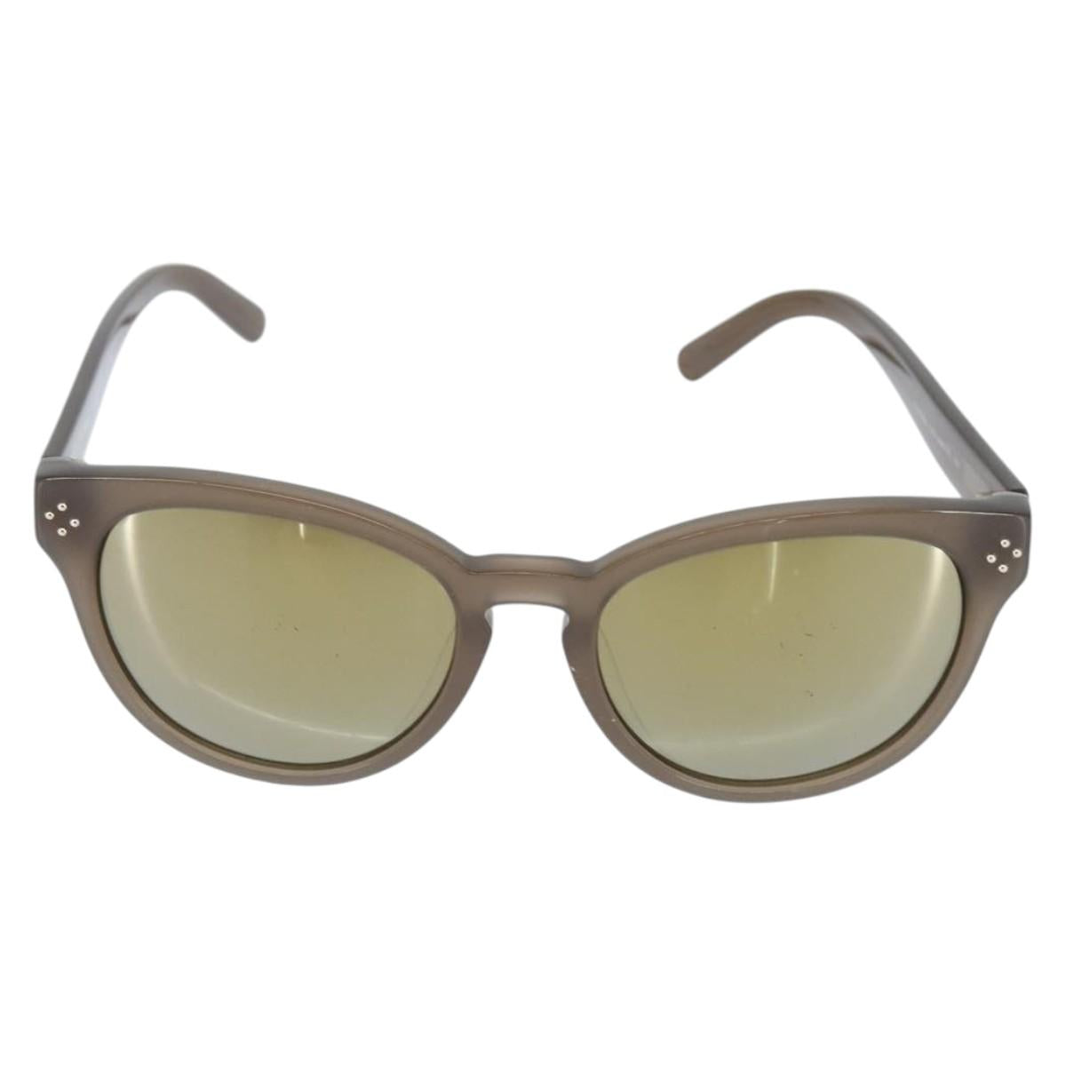 Chloe Sunglasses plastic Brown Auth bs30390