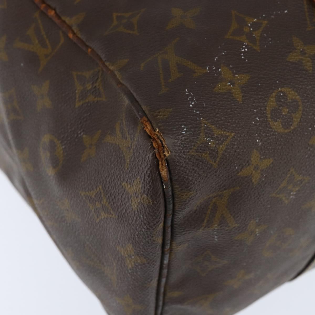 LOUIS VUITTON Monogram Sac Souple 35 Boston Bag M41626 LV Auth bs30426