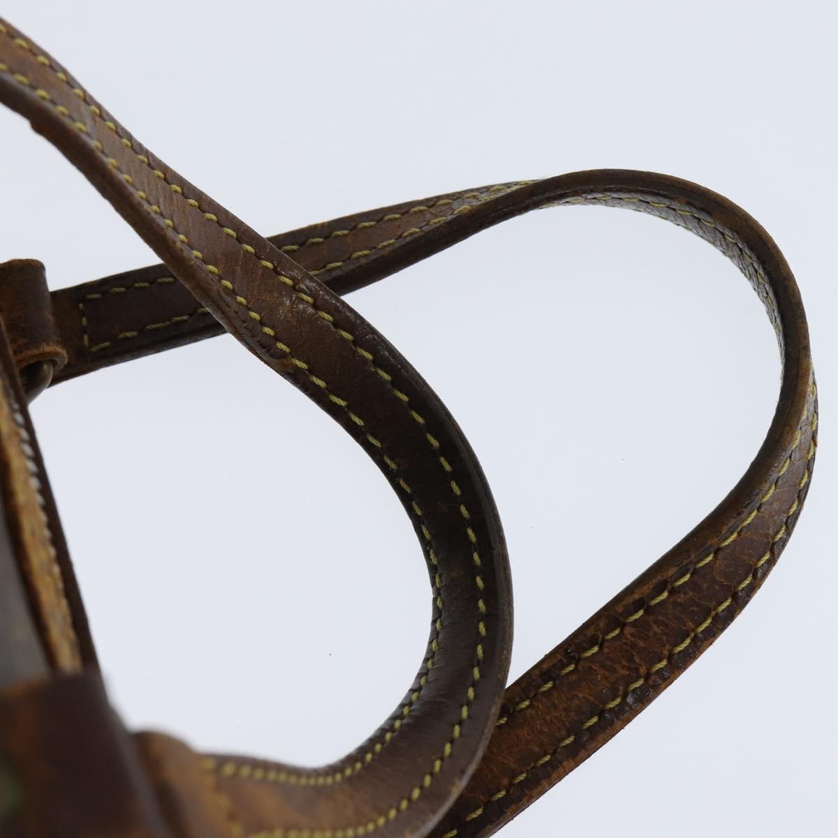 LOUIS VUITTON Monogram Sac Souple 35 Boston Bag M41626 LV Auth bs30426