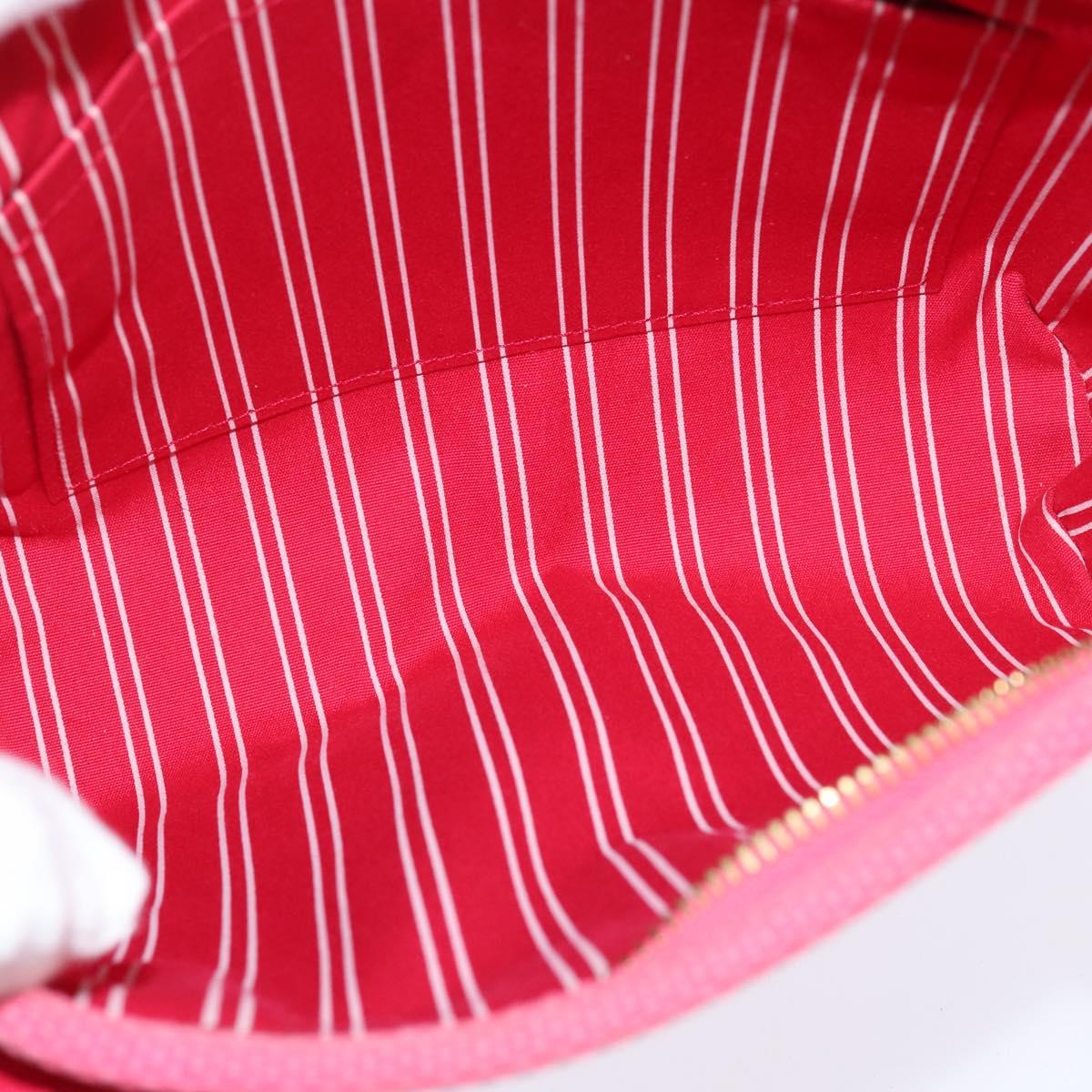 LOUIS VUITTON Antigua Cabas PM Hand Bag Rouge Pink M40088 LV Auth bs30428