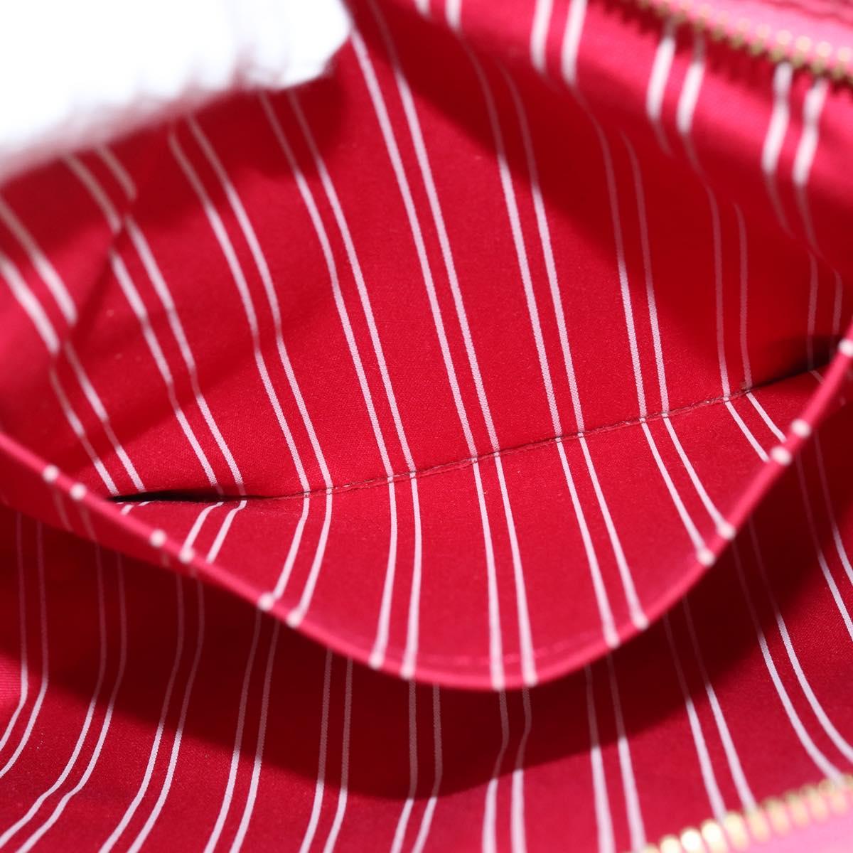 LOUIS VUITTON Antigua Cabas PM Hand Bag Rouge Pink M40088 LV Auth bs30428