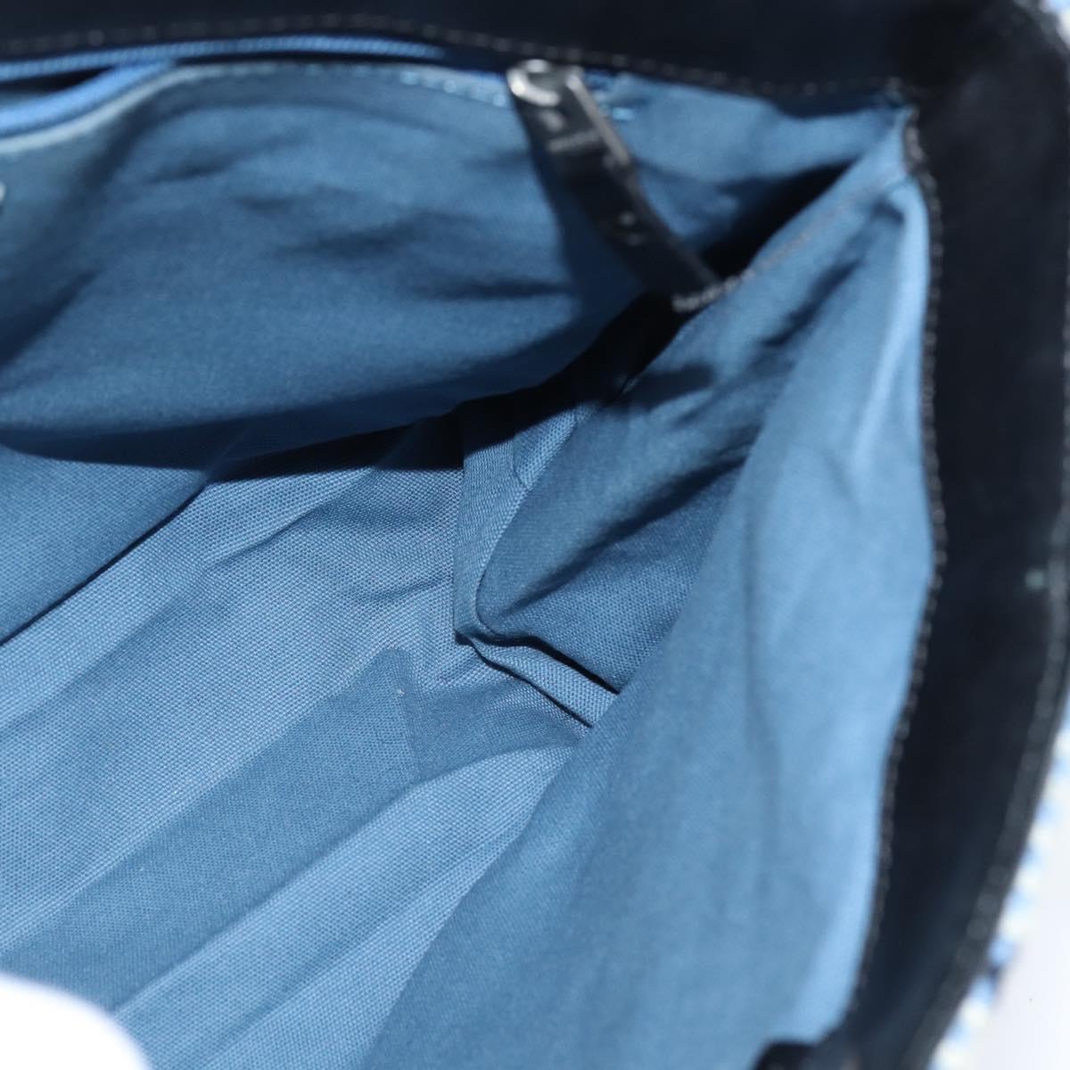 BURBERRY Nova Check Hand Bag tweed Gray Auth bs30442