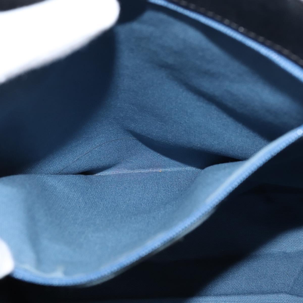 BURBERRY Nova Check Hand Bag tweed Gray Auth bs30442